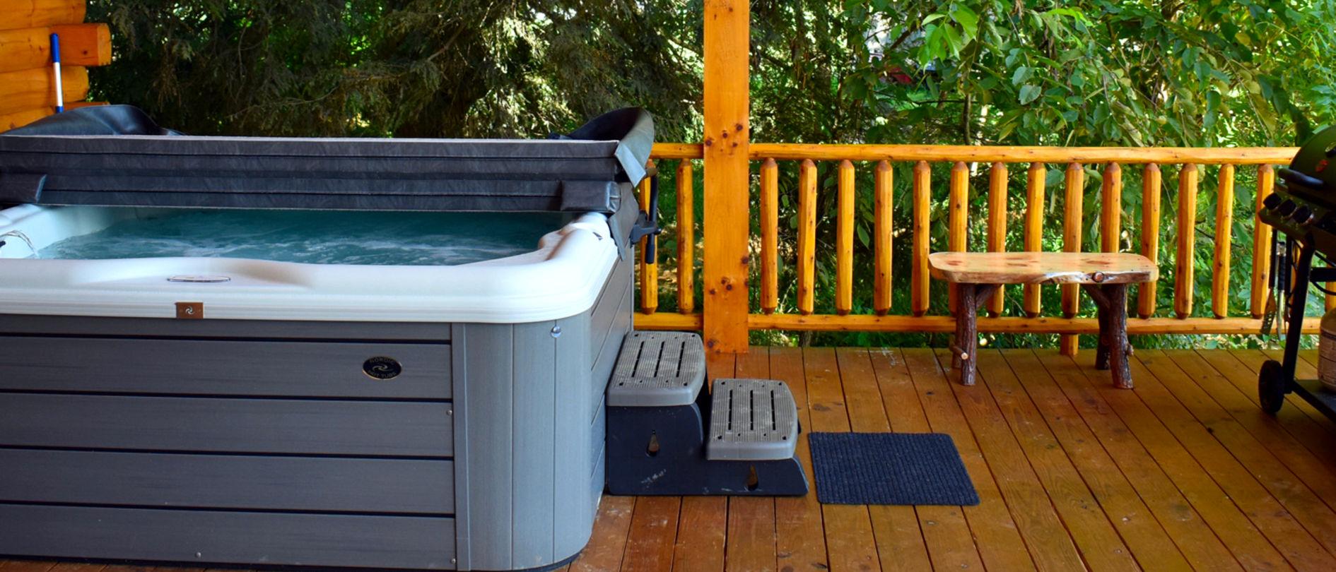 Hot Tub Meadowlark Lodge Hocking Hills